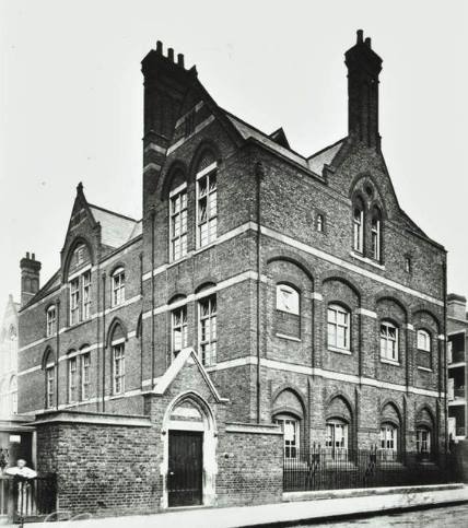 The main school building 1875