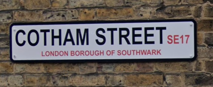 Cotham Street sign